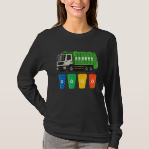 Garbage Truck - Truck Trash Recycling Lover Waste  T-Shirt