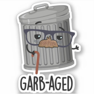 Garbaged Funny Trash Can Pun 