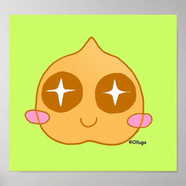 Garbanzo kawaii poster (Front)