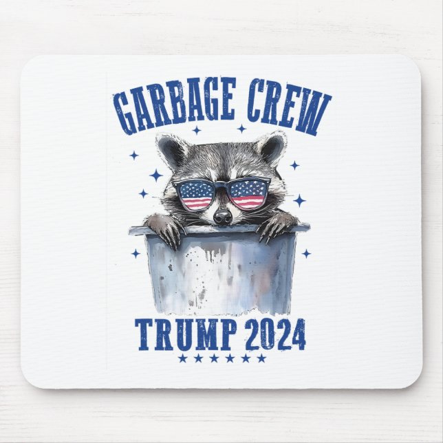 Garbyge Crew Trump 2024 President 47 Trump 2024 Me Mouse Mat (Front)