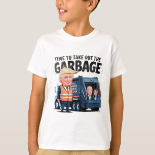 Garbyge For Trump 2024 Funny Time To Take Out Garg T-Shirt