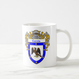 Garcia Coat of Arms (Mantled) Coffee Mug