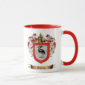 Garcia Coat of Arms - Personalise first name Mug