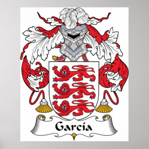 Garcia Coat of Arms Poster