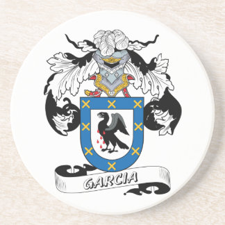Garcia Family Crest Coaster