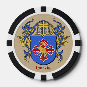 Garcia Heraldic Arms Poker Chips
