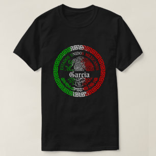 Garcia Last name mexico shirts with name