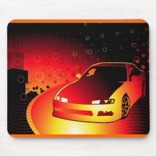 Garcya.us_redcar Mouse Mat