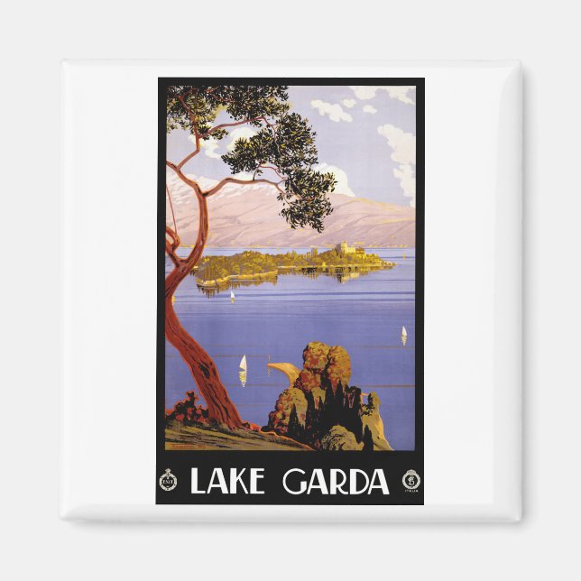 Garda lake magnet (Front)