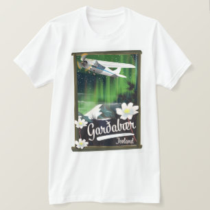 Garðabær Iceland travel poster T-Shirt