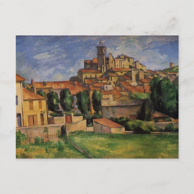 Gardanne by Paul Cezanne Postcard (Front)