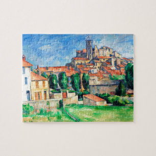 Gardanne (Horizontal View) by Paul Cezanne Jigsaw Puzzle