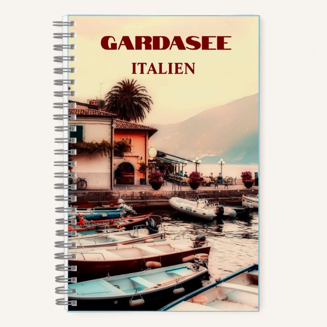 Gardasee-Italy Notebook (Front)