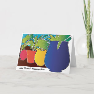 Garden 01 Customisable Greeting Card