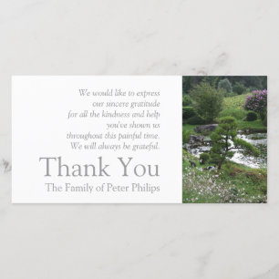 Garden 3 with Cats Sympathy Thank You 2