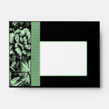 Garden A6 notecard/invitation envelope