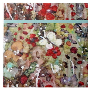 "Garden all a Flutter" Tile