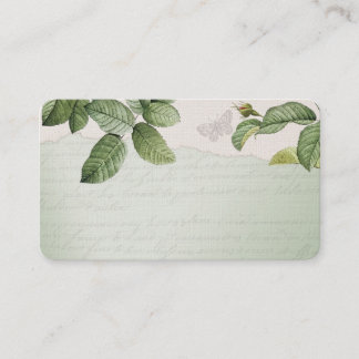 Garden and Ephemera Calling Card