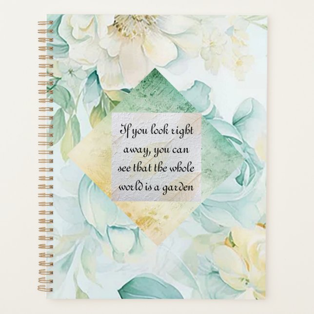 Garden and Flower Planner (Front)
