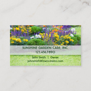 Garden and Landscape Business Card