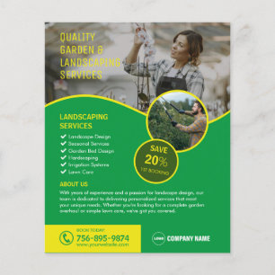 Garden And Landscaping Services  Flyer