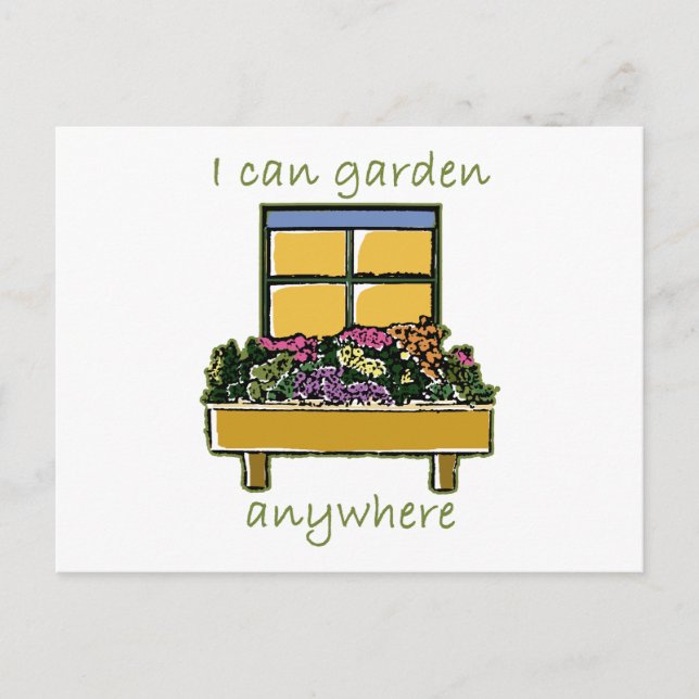 Garden Anywhere Postcard (Front)
