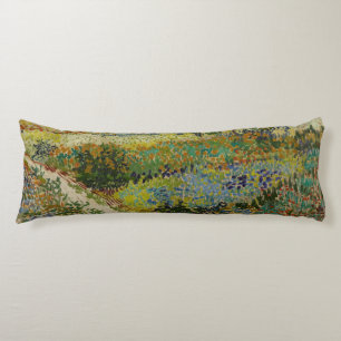 Garden at Arles - Vincent Van Gogh Body Cushion
