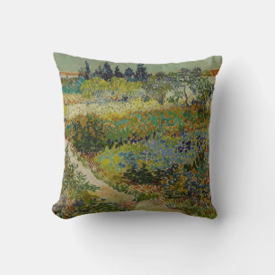 Garden at Arles - Vincent Van Gogh Cushion