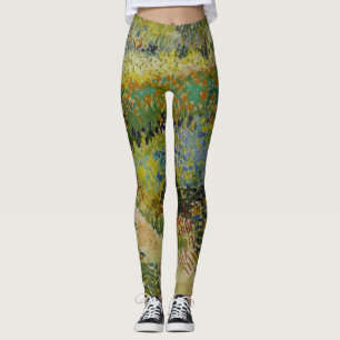 Garden at Arles - Vincent Van Gogh Leggings