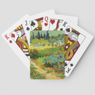 Garden at Arles Vincent van Gogh Playing Cards