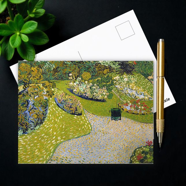 Garden at  Auvers, Vincent van Gogh Postcard (Creator Uploaded)
