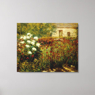Garden at Giverny Canvas Print