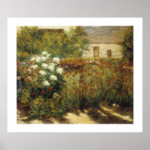 Garden at Giverny Poster