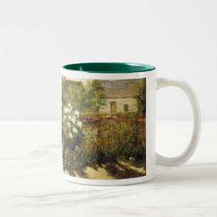 Garden at Giverny Two-Tone Coffee Mug