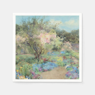 Garden at Kilmurry (by Mildred Anne Butler) Napkin