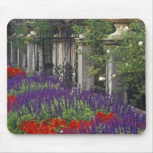 Garden at Mirabell Palace, Salzburg, Austria Mouse Mat