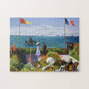 Garden at Sainte-Adresse, 1867 Claude Monet Jigsaw Puzzle