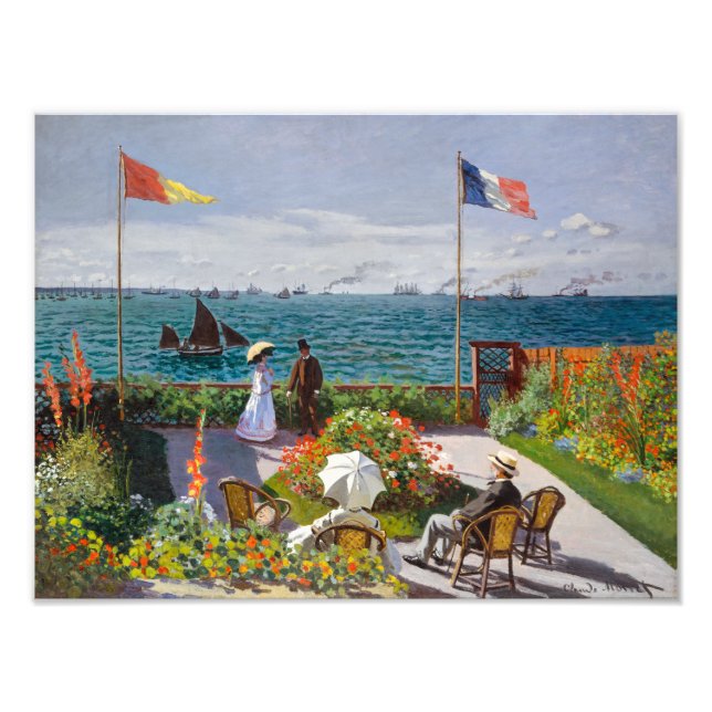 Garden at Sainte-Adresse | Claude Monet | Photo Print (Front)
