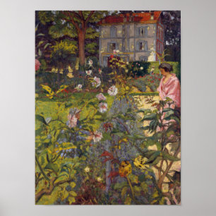 Garden at Vaucresson Poster