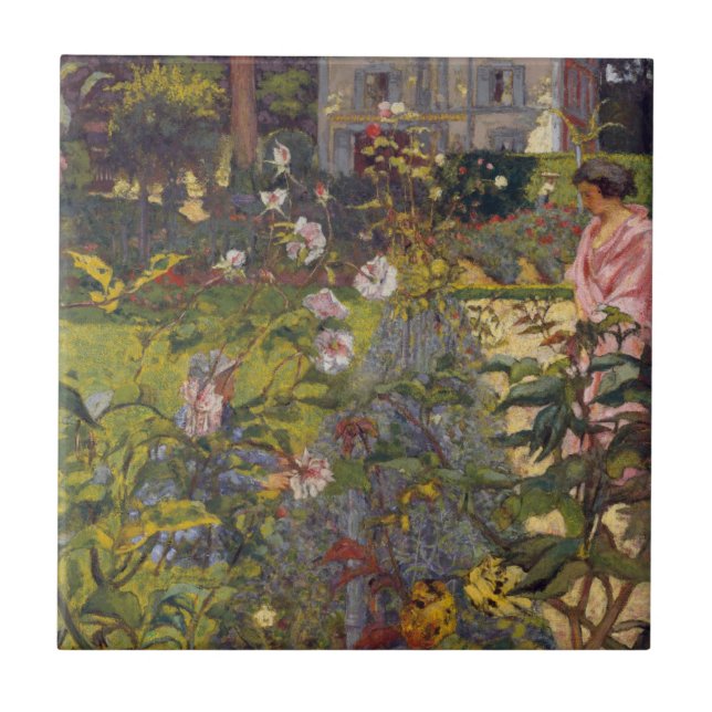 Garden at Vaucresson Tile (Front)