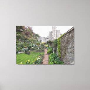 Garden at Windsor Castle Canvas Print