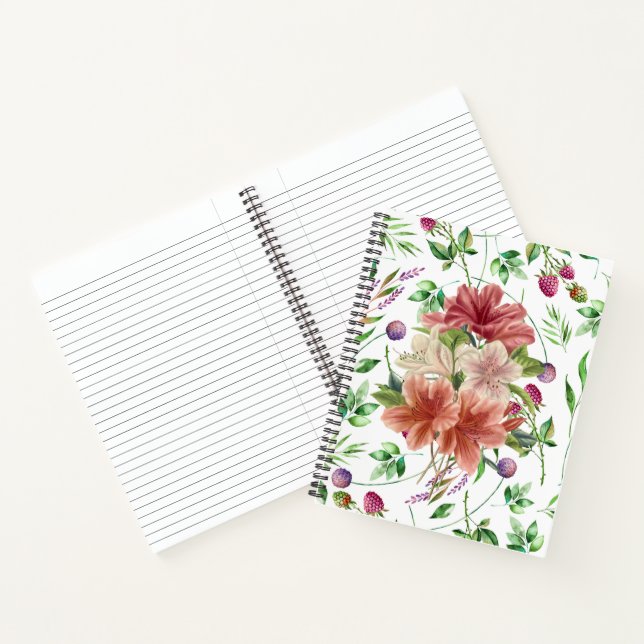 Garden Azalea Notebook (Inside)