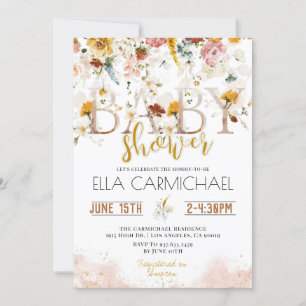 Garden Baby Shower Invitation