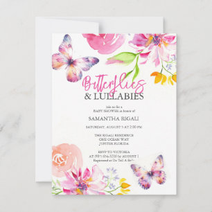 Garden Baby Shower Invitations