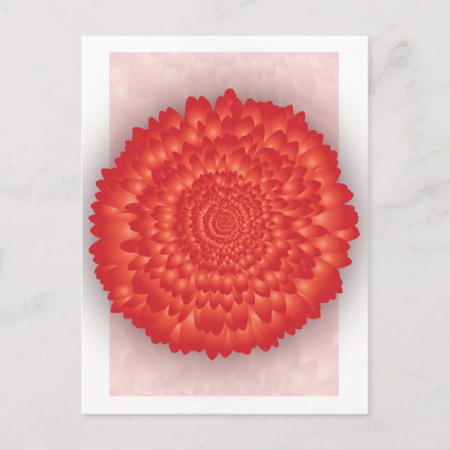 Garden Beauties "Gerbera" Postcard (Front)