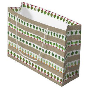 Garden Beds Large Gift Bag