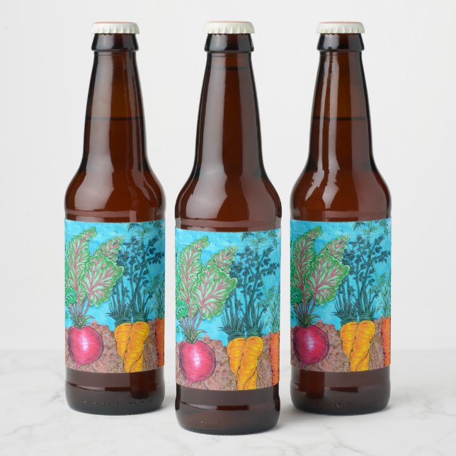 Garden Beer Bottle Label (Bottles)