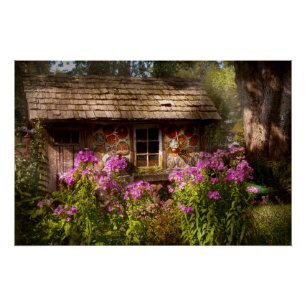 Garden - Belvidere, NJ - My little cottage Poster