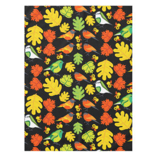 Garden Bird Home Decor Print Tablecloth