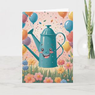 Garden Birthday Wishes Card